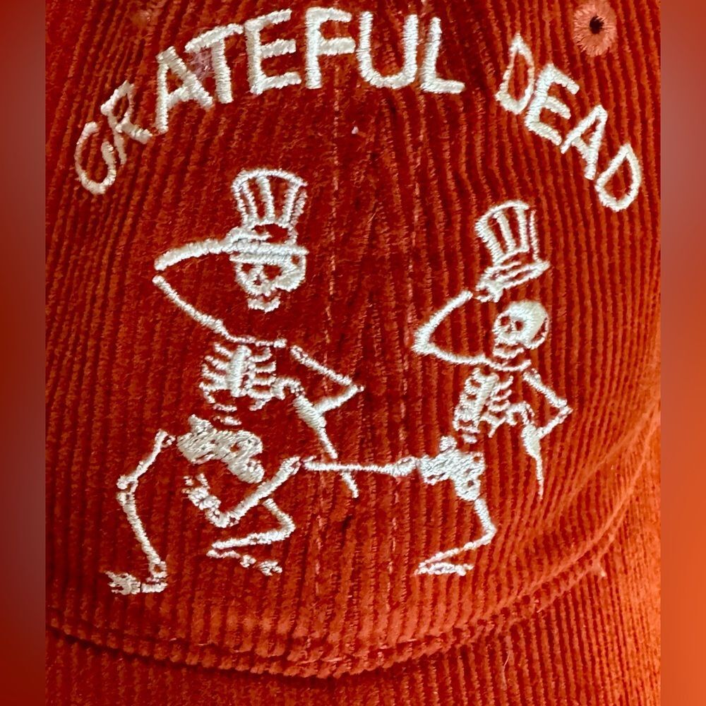MAD Engine Red Grateful Dead adjustable corduroy Hat